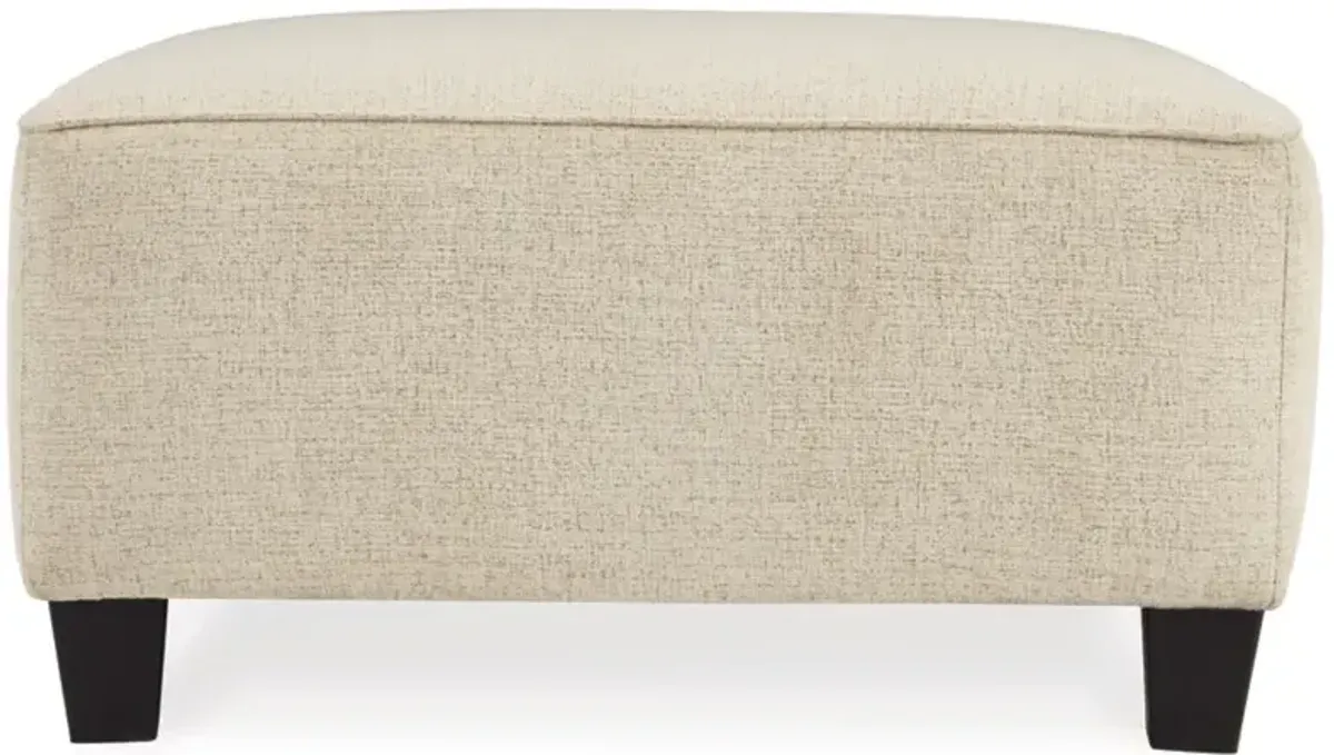 Abinger Oversized Accent Ottoman, Beige