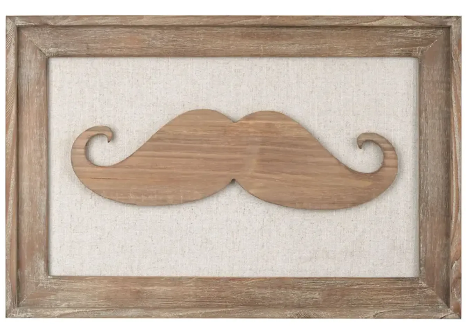 Moustache on Linen