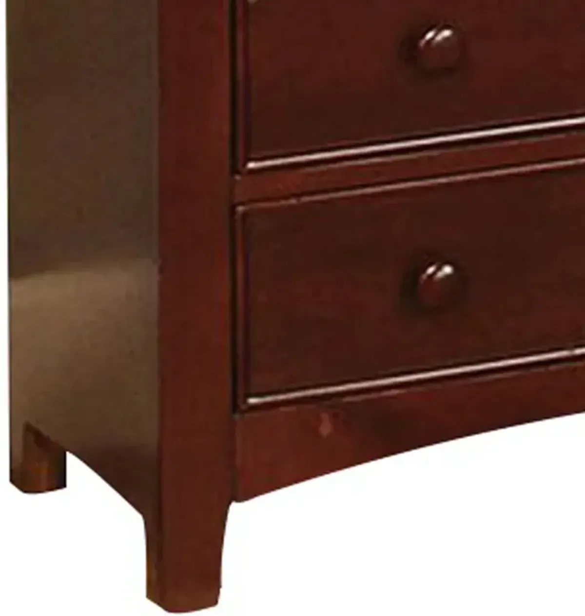 Transitional Style Wooden Chest, Brown-Benzara