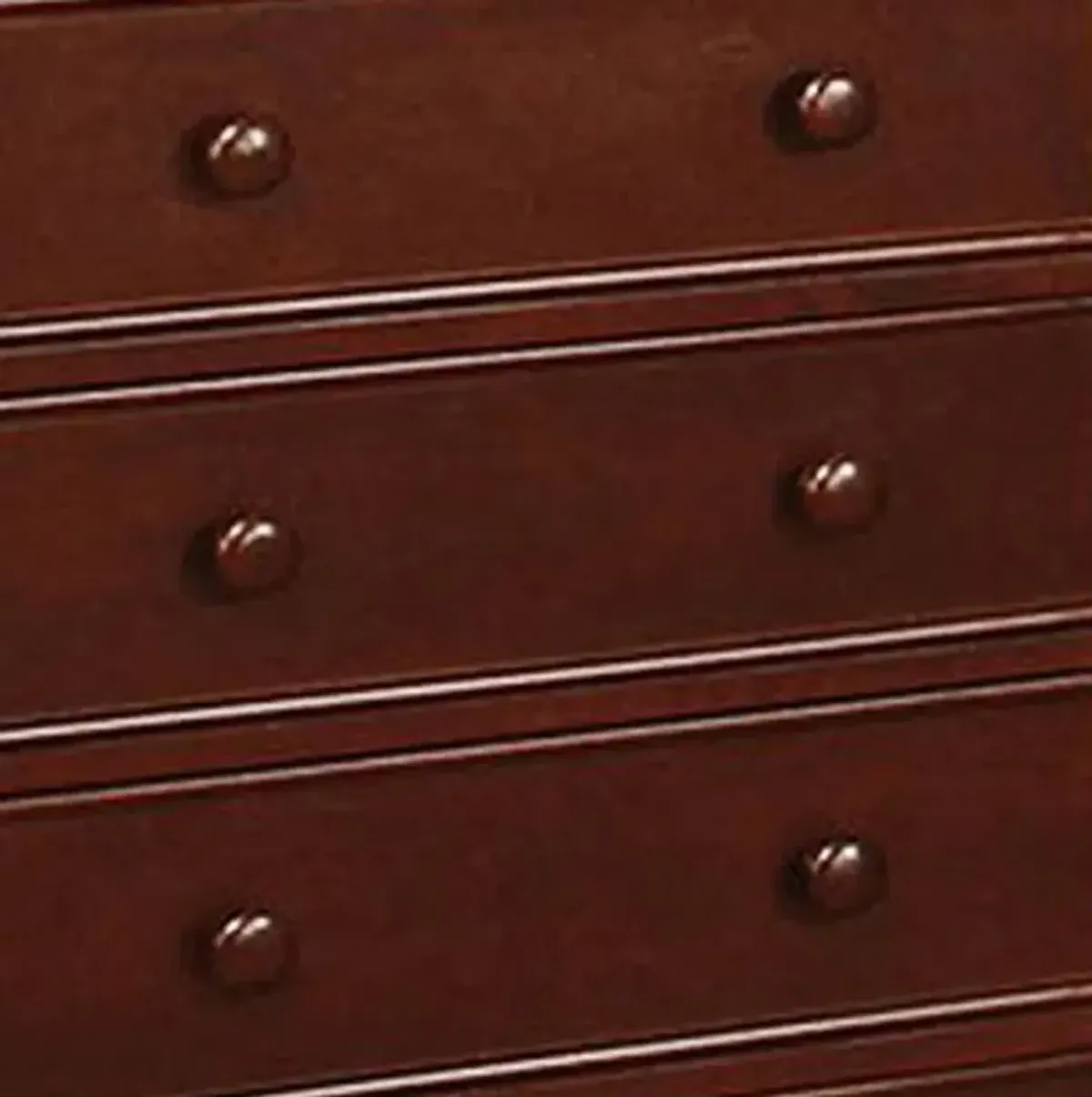 Transitional Style Wooden Chest, Brown-Benzara