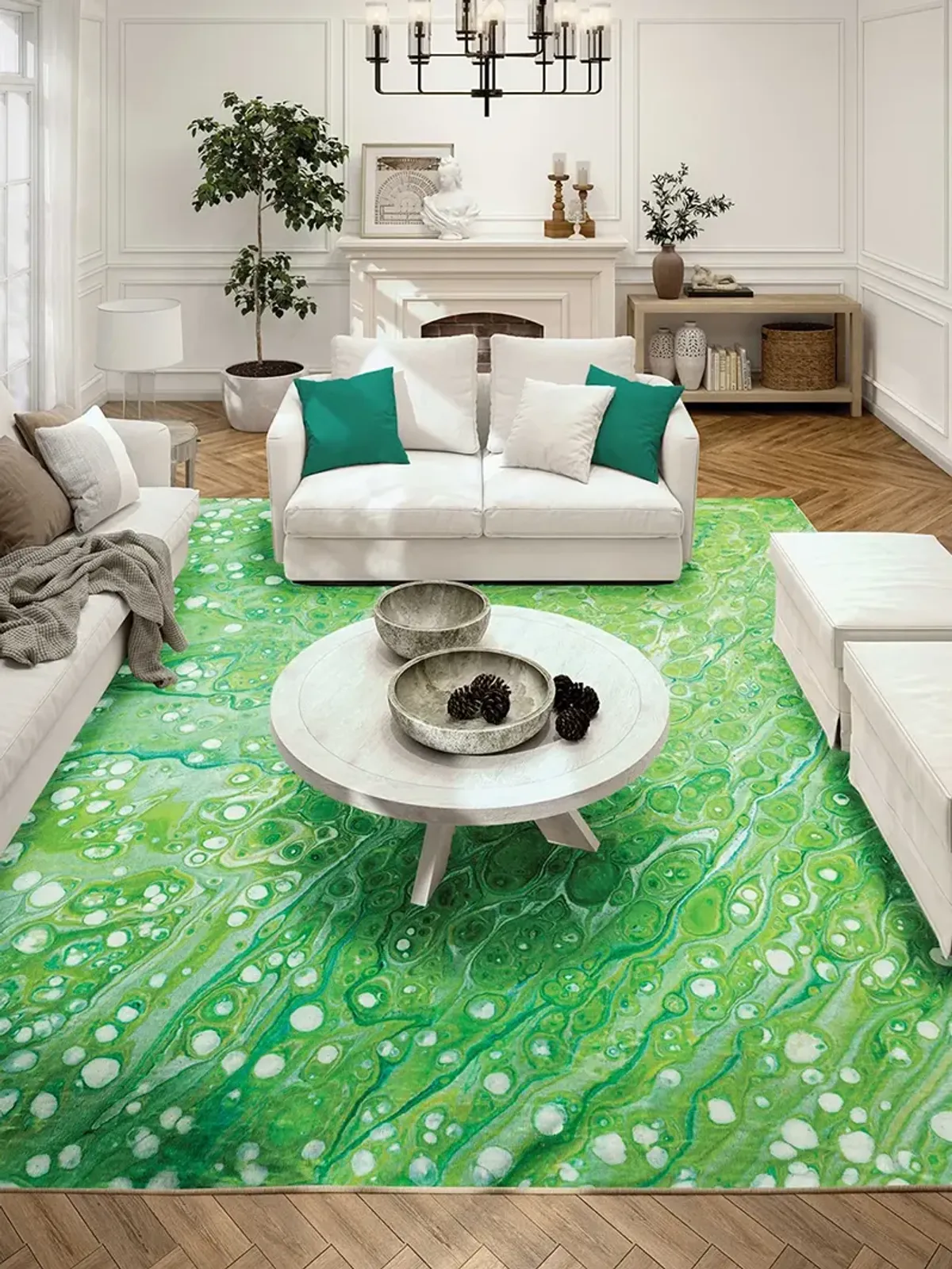 Kikiamo KK5 Lime-In 3' x 5' Rug