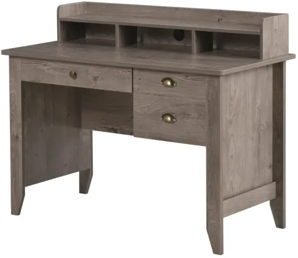 Multifunctional Desk: Computer Workstation with Drawers and Cable Management