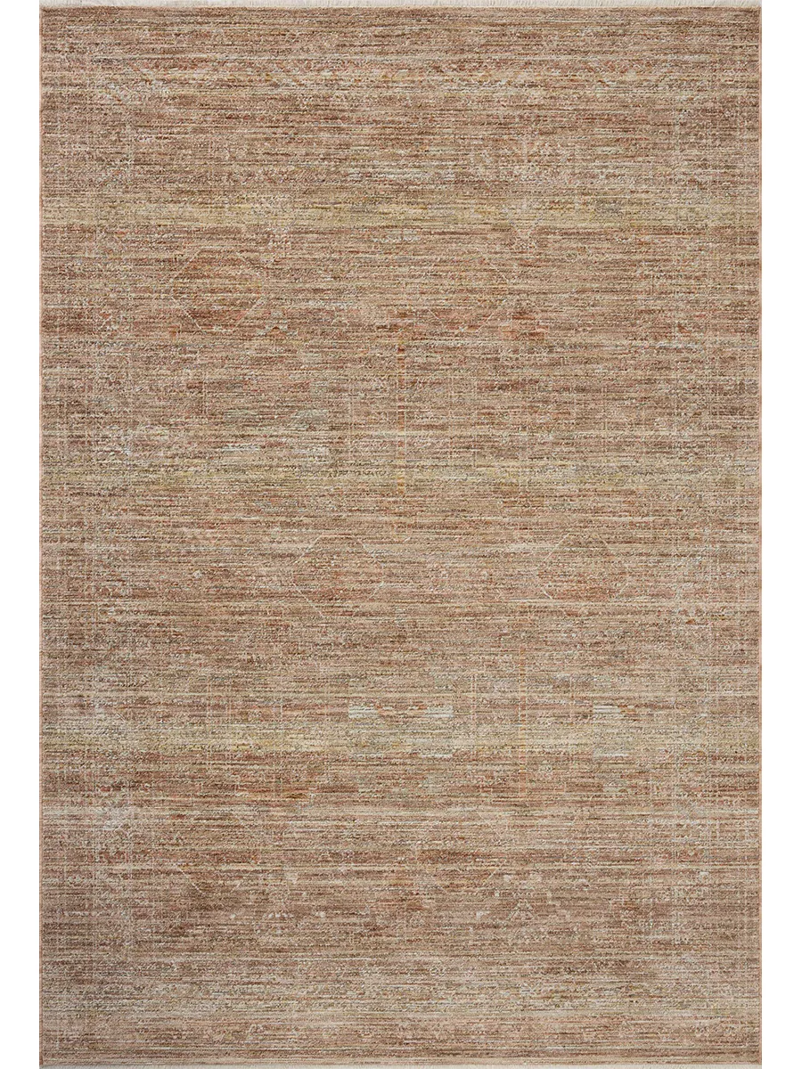 II Tabitha Clay/Natural 7'10" x 10' Area Rug by Loloi II