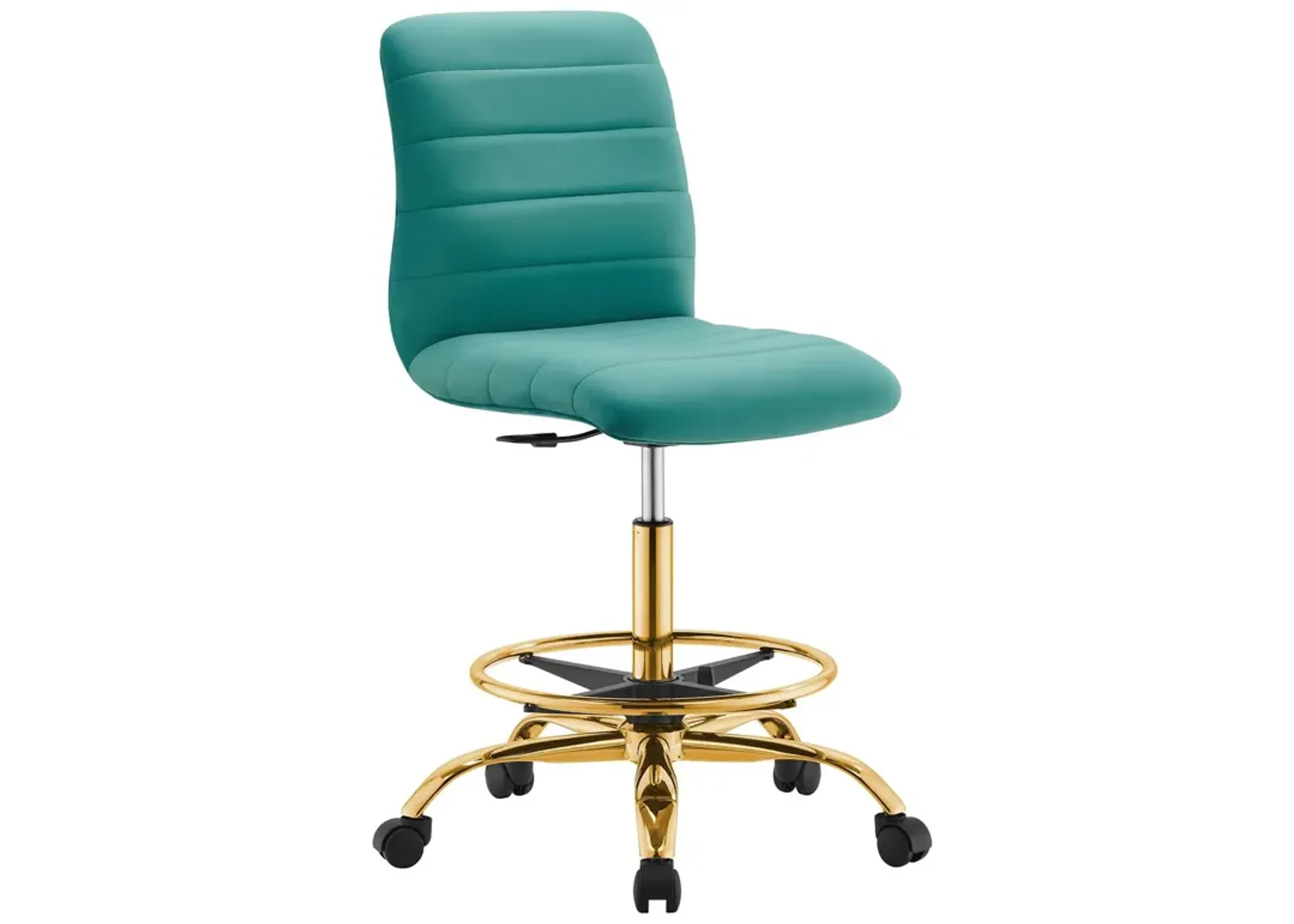 Modway Furniture - Ripple Armless Performance Velvet Drafting Chair