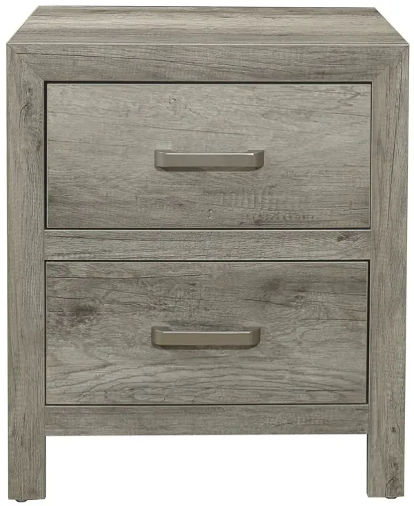 Streamdale Transitional Nightstand with MDF Veneer