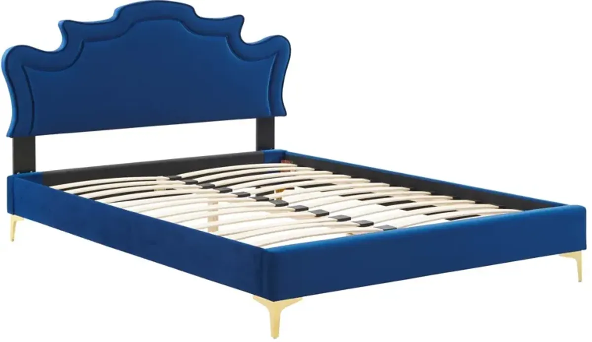 Modway - Neena Performance Velvet King Bed