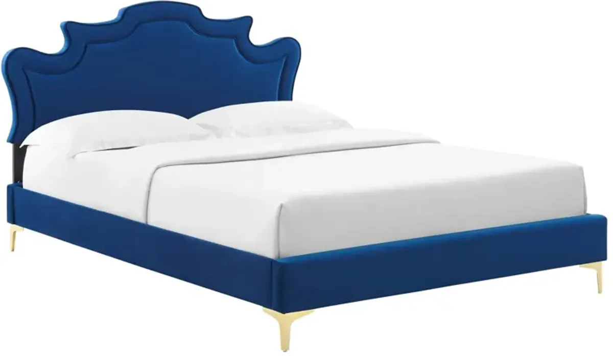 Modway - Neena Performance Velvet King Bed