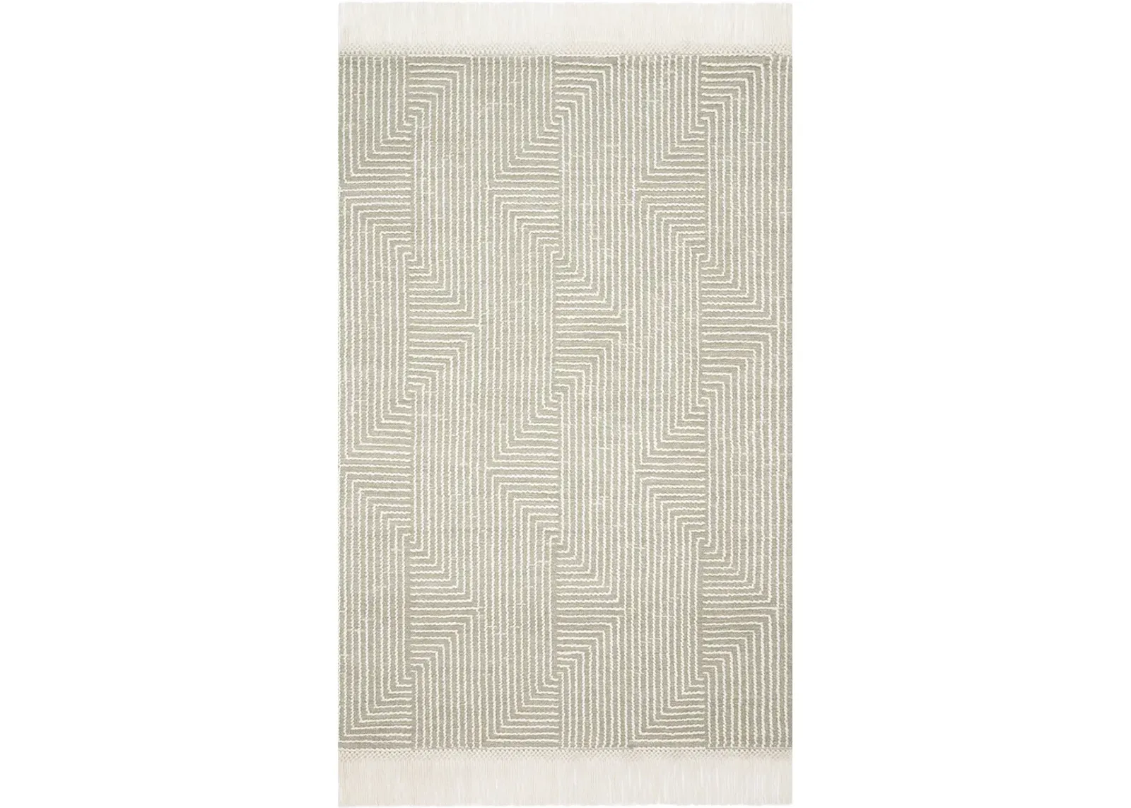 Newton NET04 Sage/Ivory 5' x 7'6" Rug