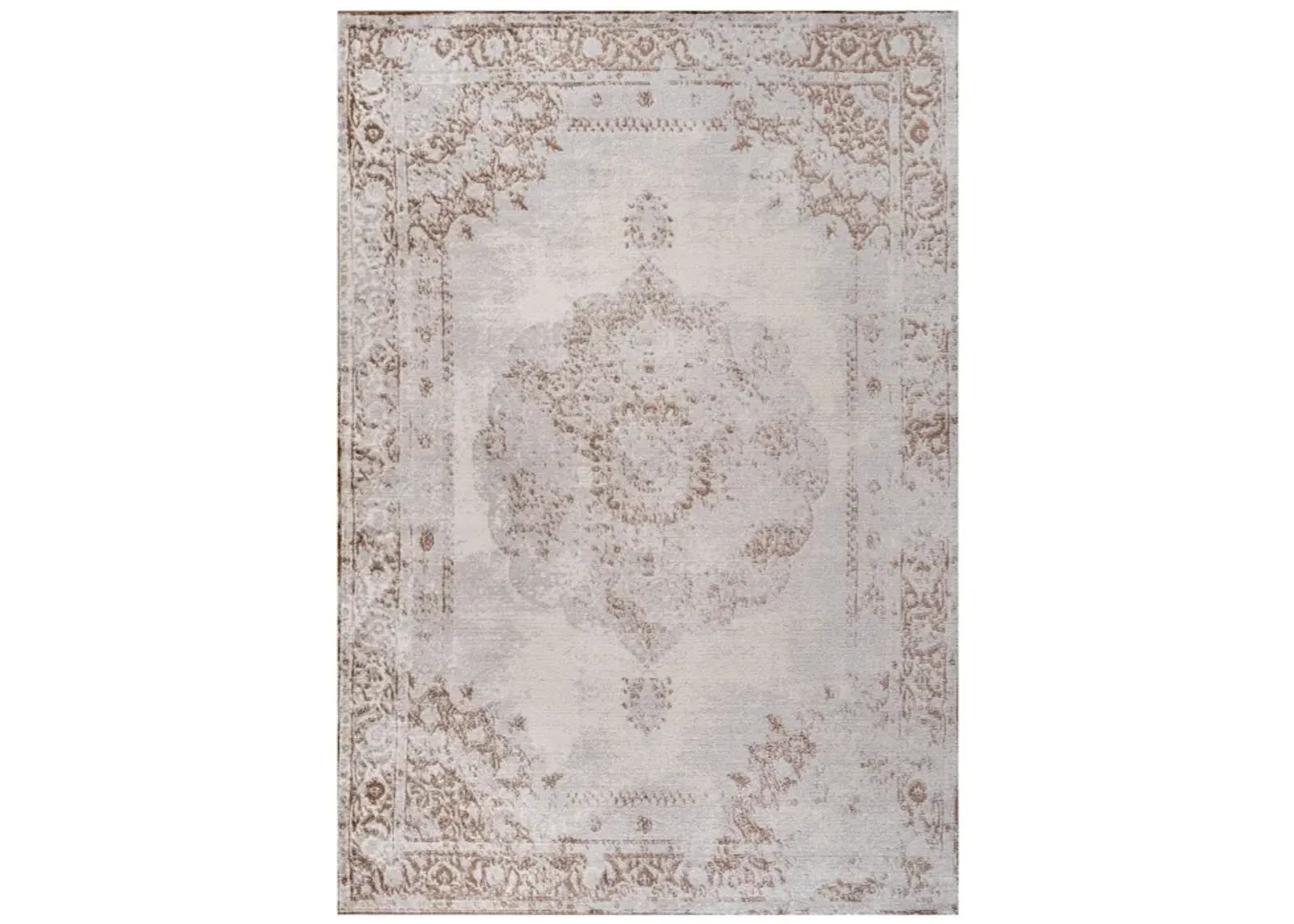 Perfect Rosalia Cottage Medallion Area Rug