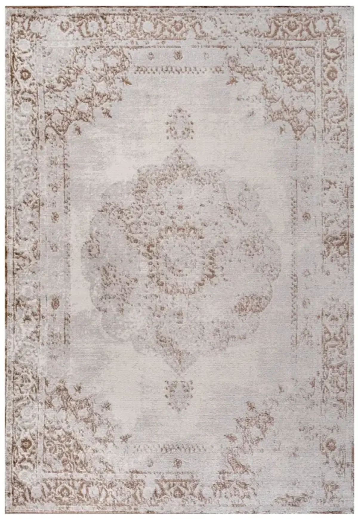 Perfect Rosalia Cottage Medallion Area Rug