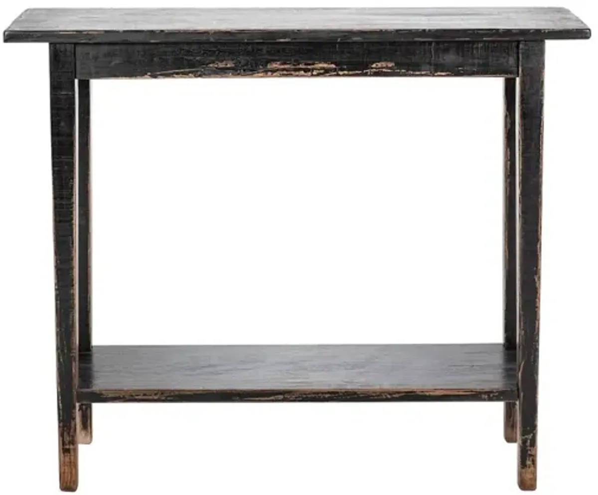 Rita Black Console Table