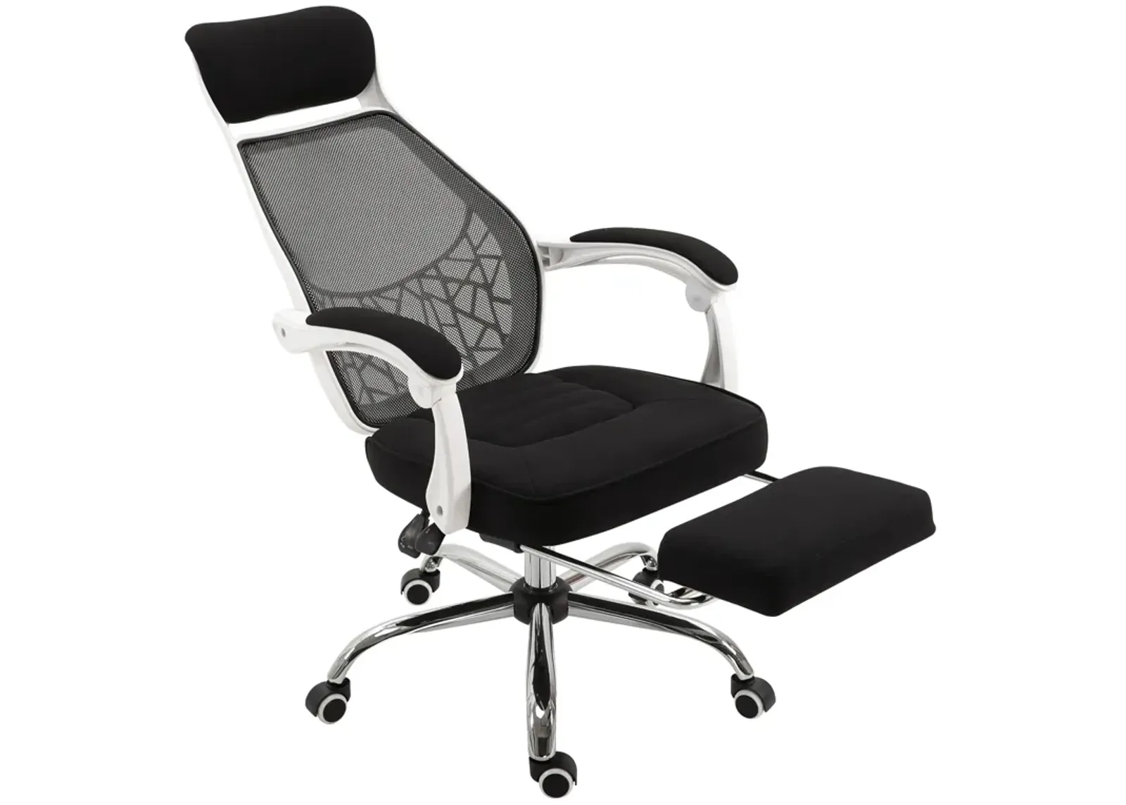 Ergonomically Designed Office Working Desk Chair w/ Back Angle Adjustment