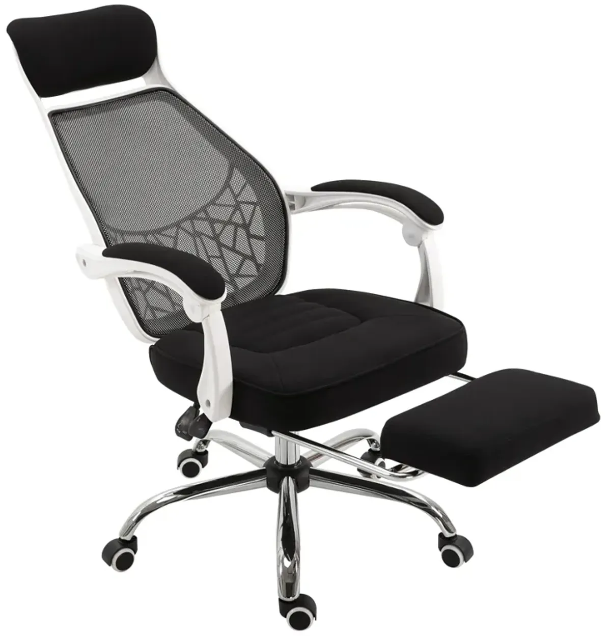 Ergonomically Designed Office Working Desk Chair w/ Back Angle Adjustment