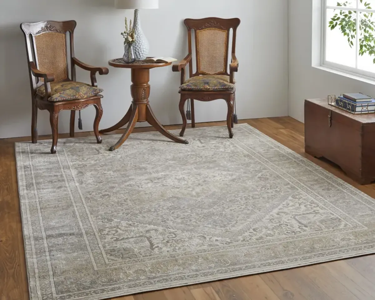 Celene 39KXF Tan/Brown/Ivory 9' x 12' Rug