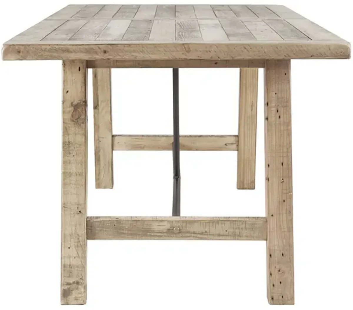 Gracie Mills Harold Modern Rustic Wood Dining Table