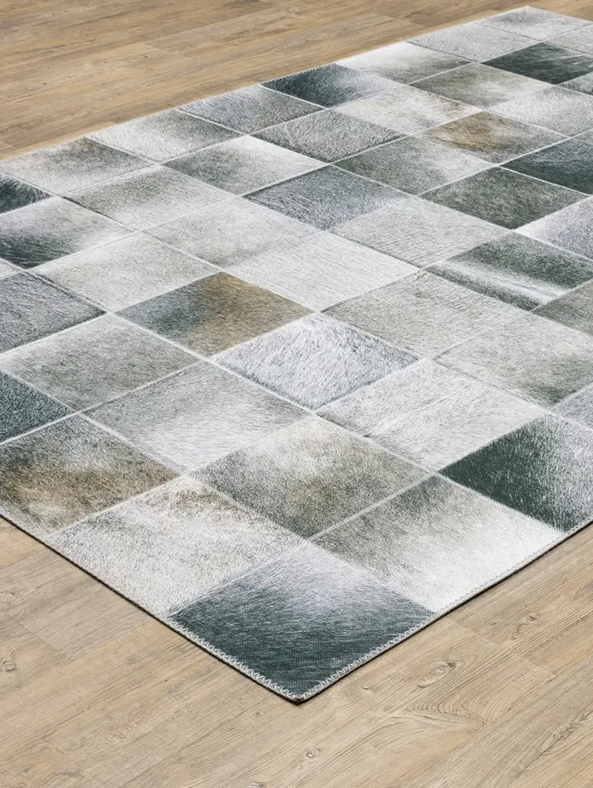 Myers Park 8'9" x 12' Grey Rug