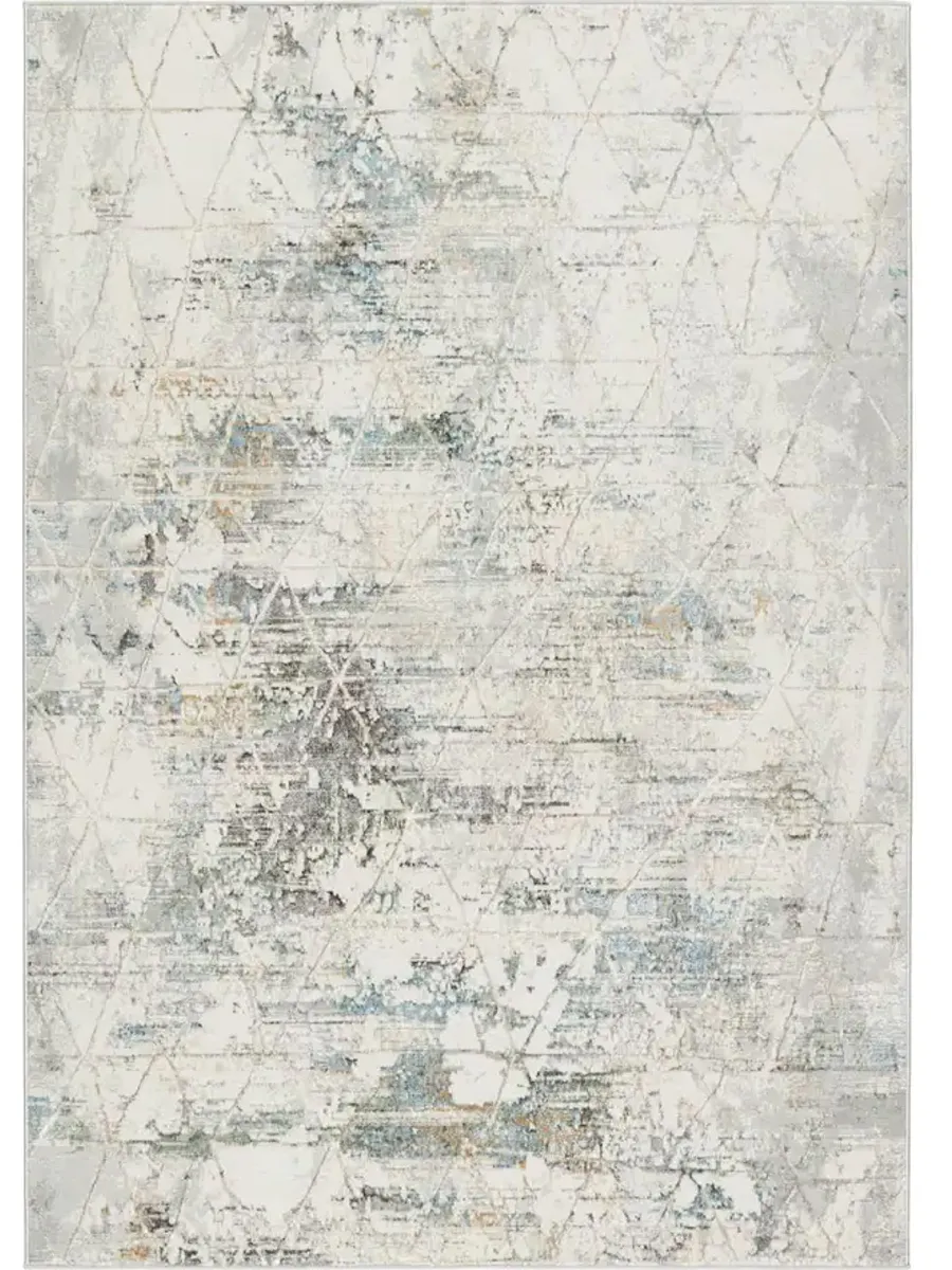 Melo Arya Gray 7'10" X 10' Rug