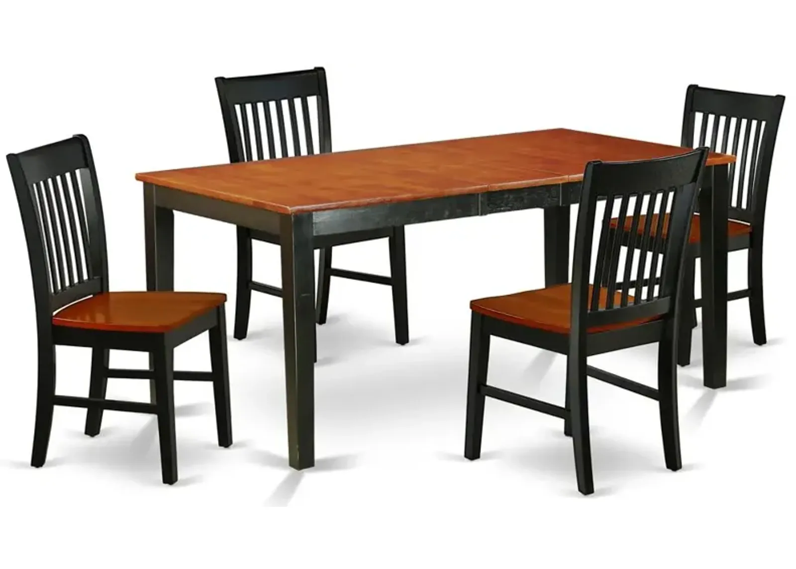 Dining Room Set Black & Cherry