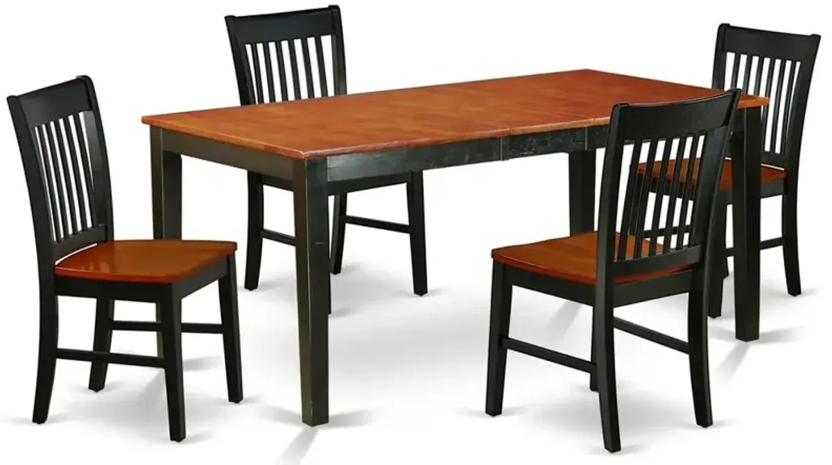 Dining Room Set Black & Cherry