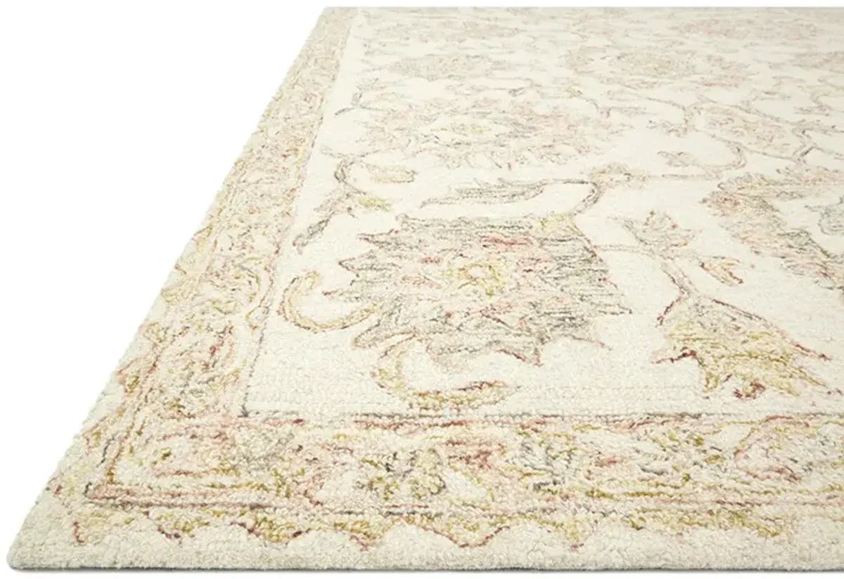 Norabel NOR04 Ivory/Blush 7'9" x 9'9" Rug