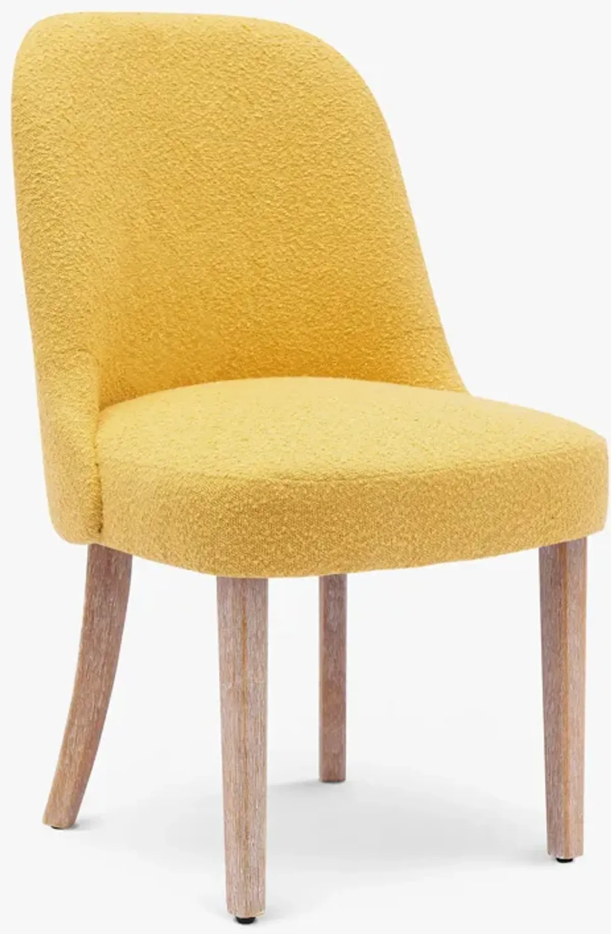 WestinTrends Genevieve Mid-Century Modern Upholstered Boucle Dining Chair