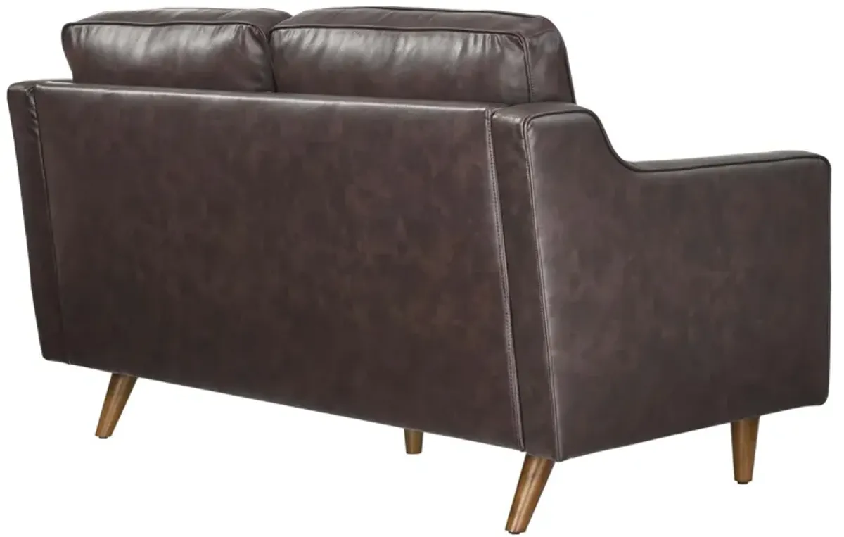 Impart Genuine Leather Loveseat