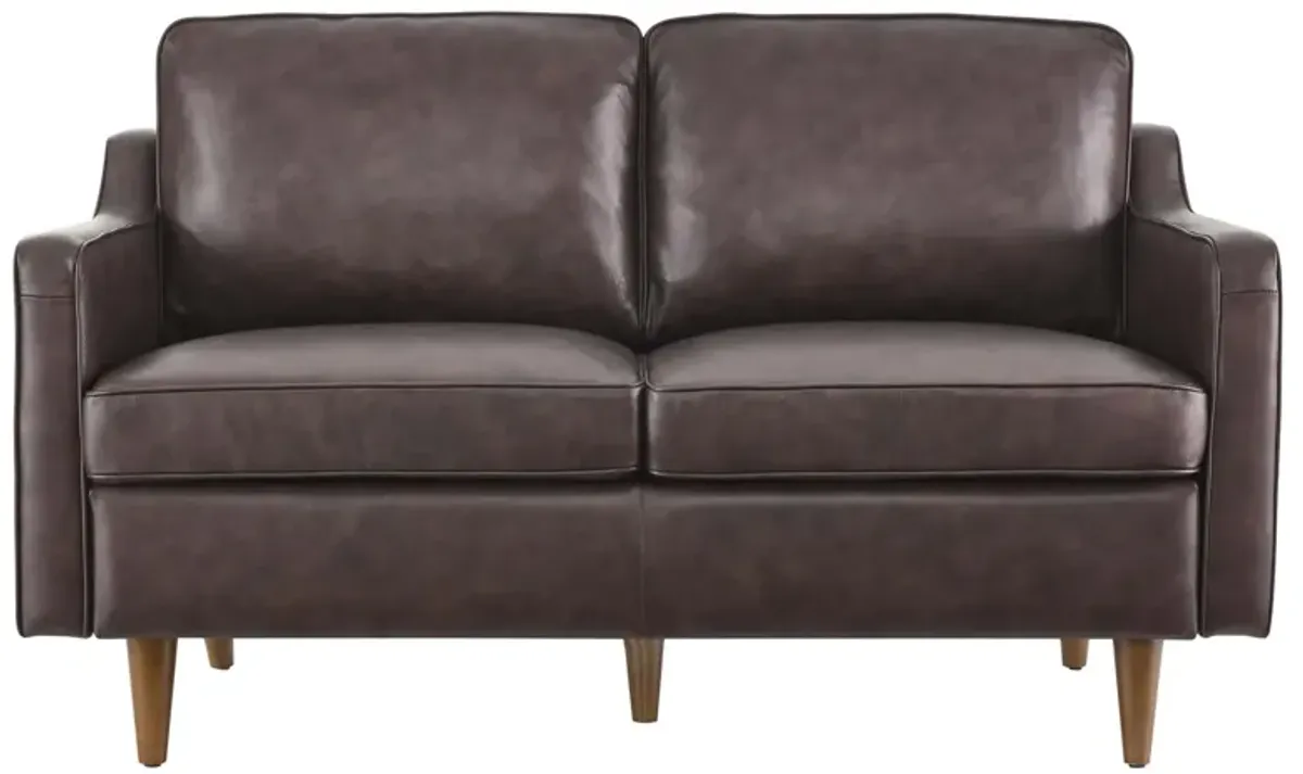 Impart Genuine Leather Loveseat