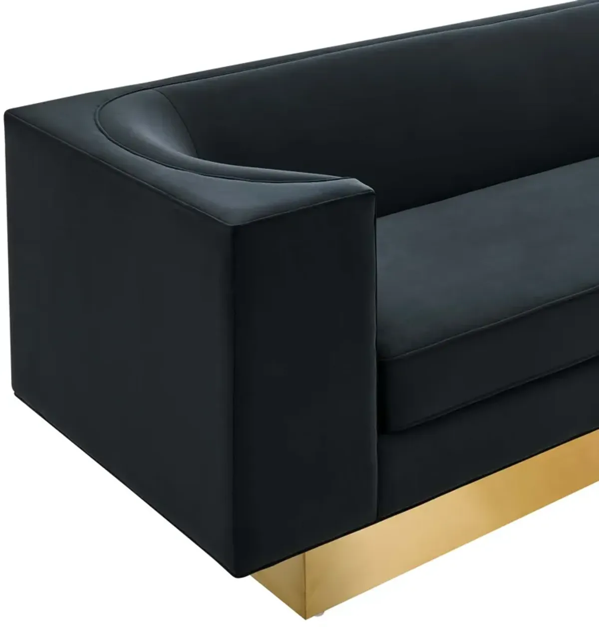 Eminence Upholstered Performance Velvet Sofa