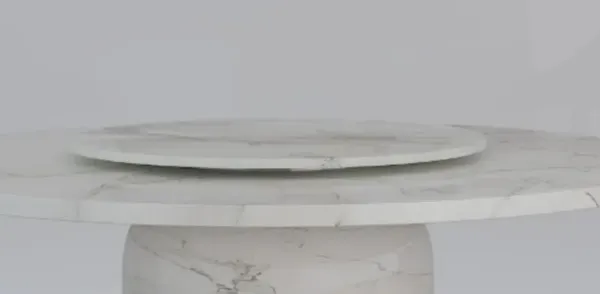 Round 31.5'' Marble Lazy Susan