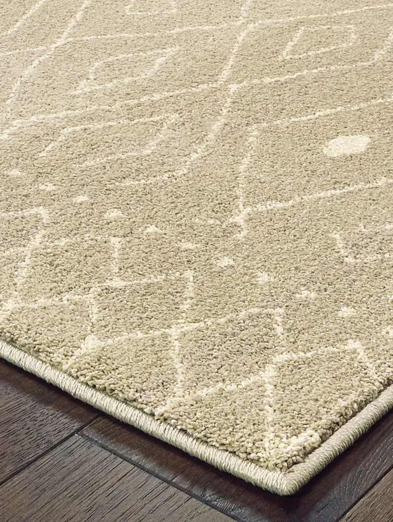 Carson 3'10" x 5'5" Sand Rug