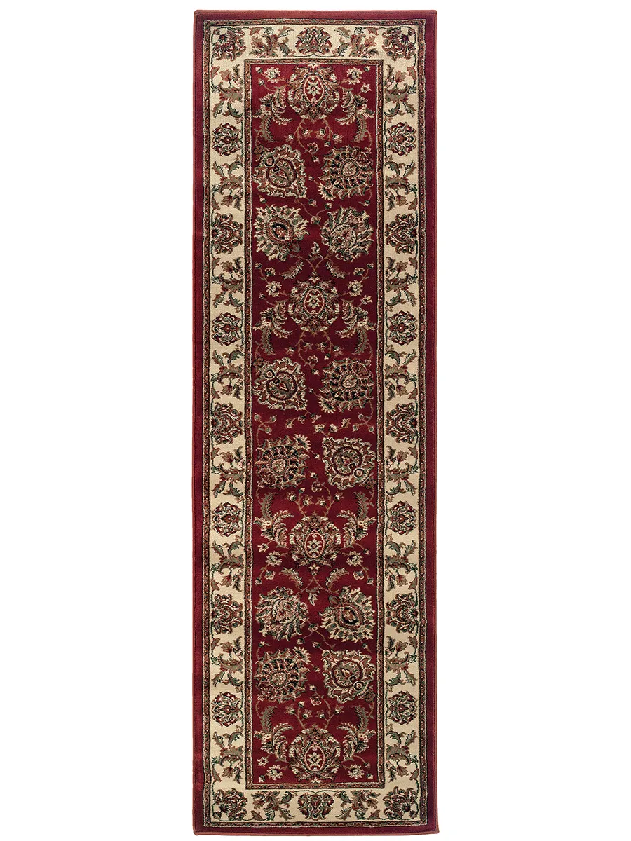 Ariana 2'7" x 9'4" Red Rug