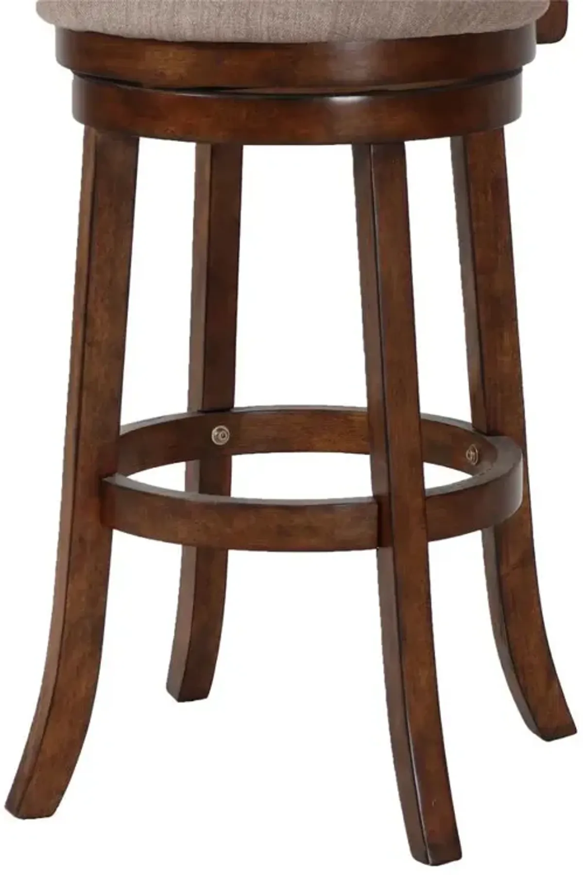 New Classic Furniture Aberdeen Brown Solid Wood Swivel Bar Stool (Set of 2)