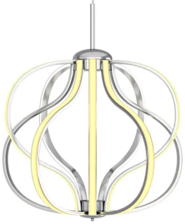 Modern Dimmable Warm White LED Chandelier