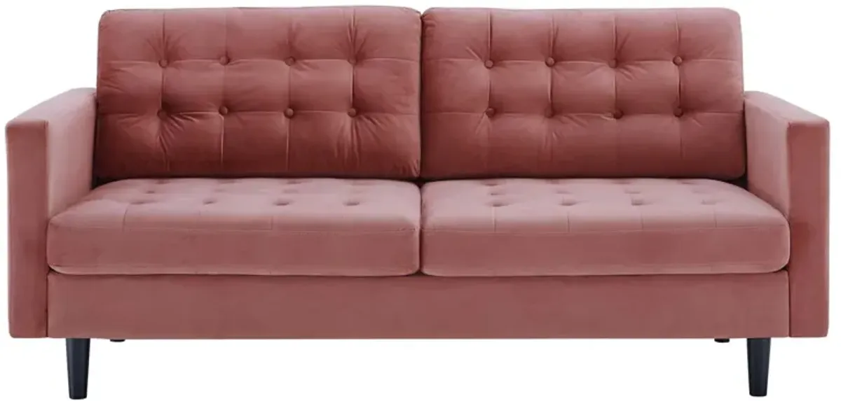 Exalt Tufted Performance Velvet Sofa