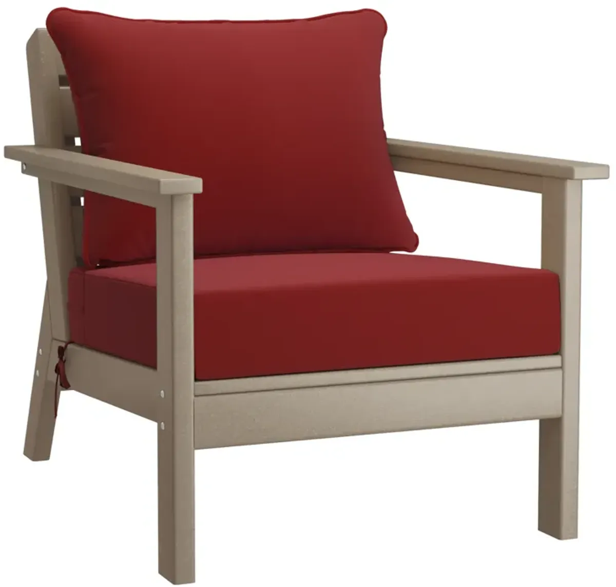 WestinTrends Outdoor 6-Piece Modular Sectional Patio Furniture Sofa Set