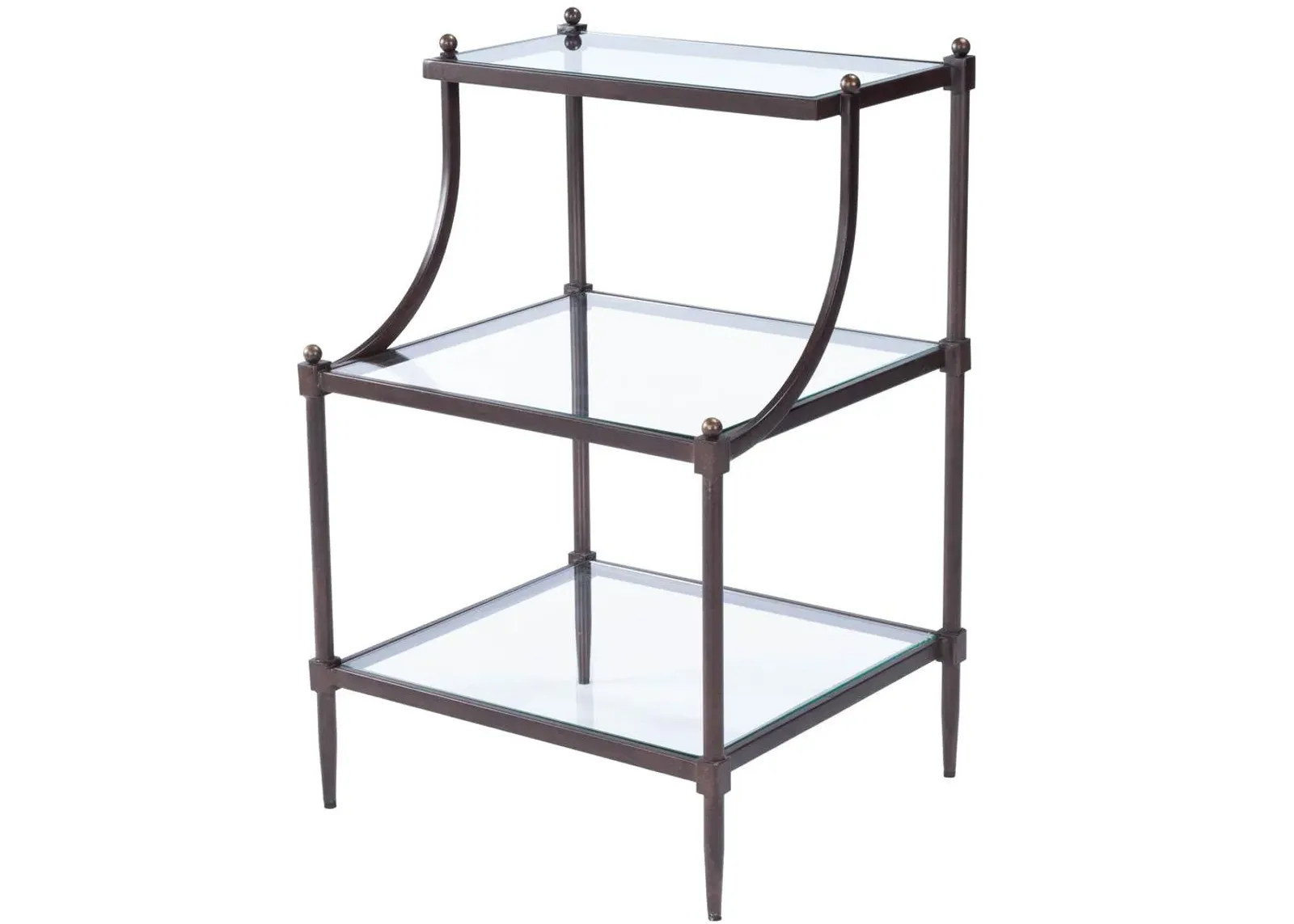 Bronze Tiered Side Table, Belen Kox