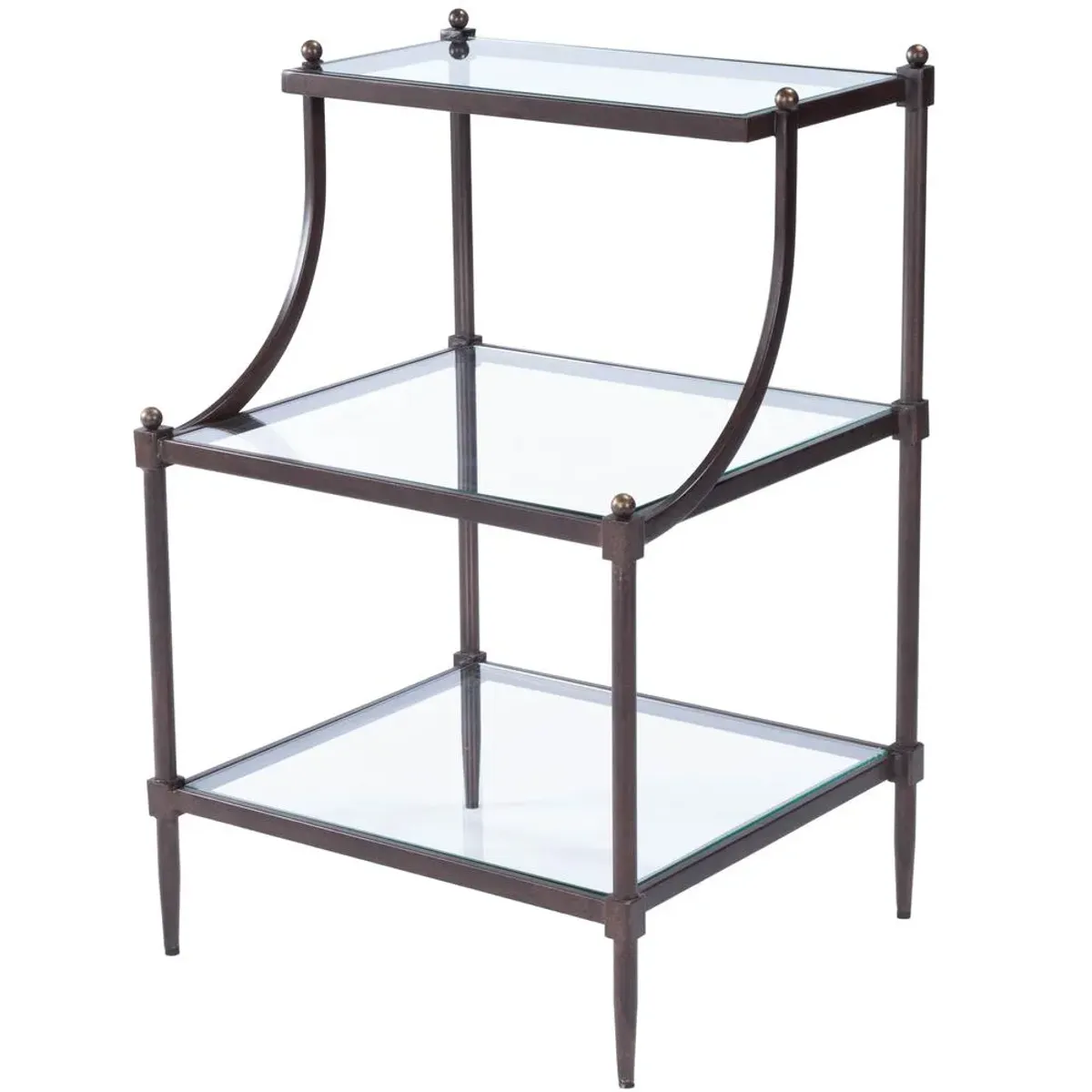 Bronze Tiered Side Table, Belen Kox