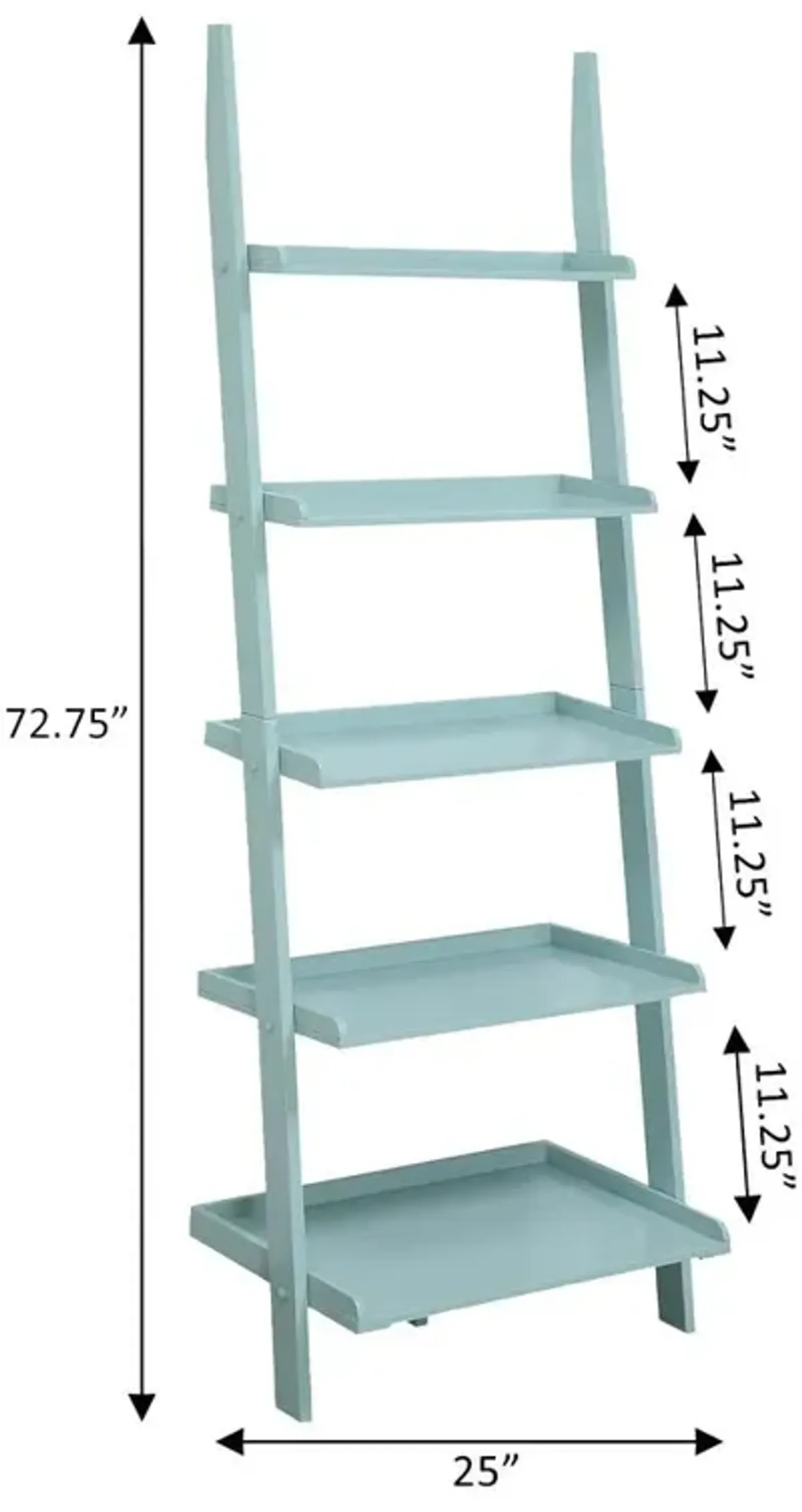 Convience Concept, Inc. American Heritage Bookshelf Ladder