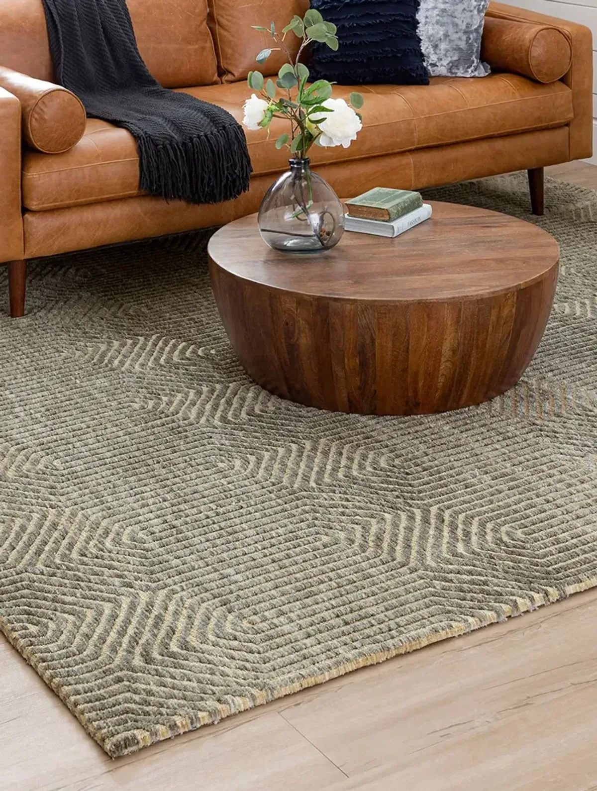 Bowen By Drew & Jonathan Home Lost City Neutral 5' 3" X 7' 10" Rug