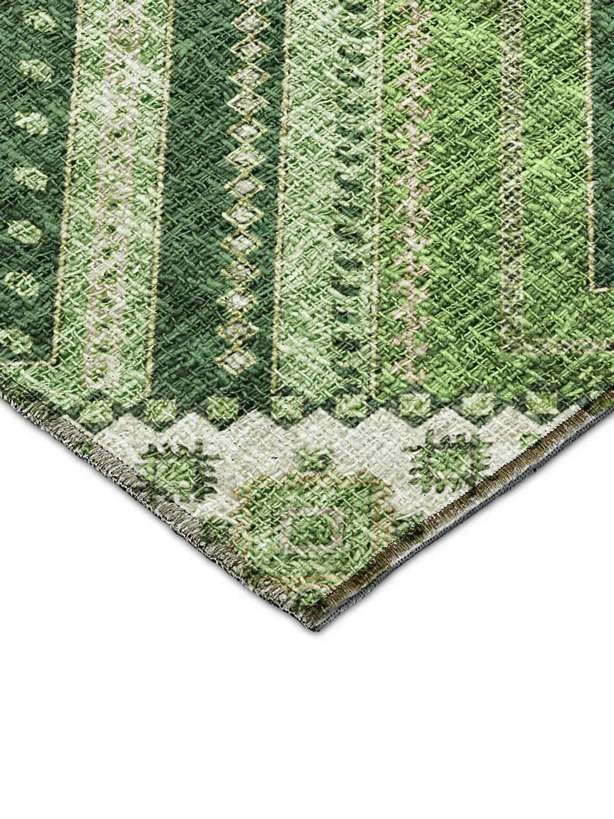 Portico PO5 Green 2'3" x 7'6" Rug
