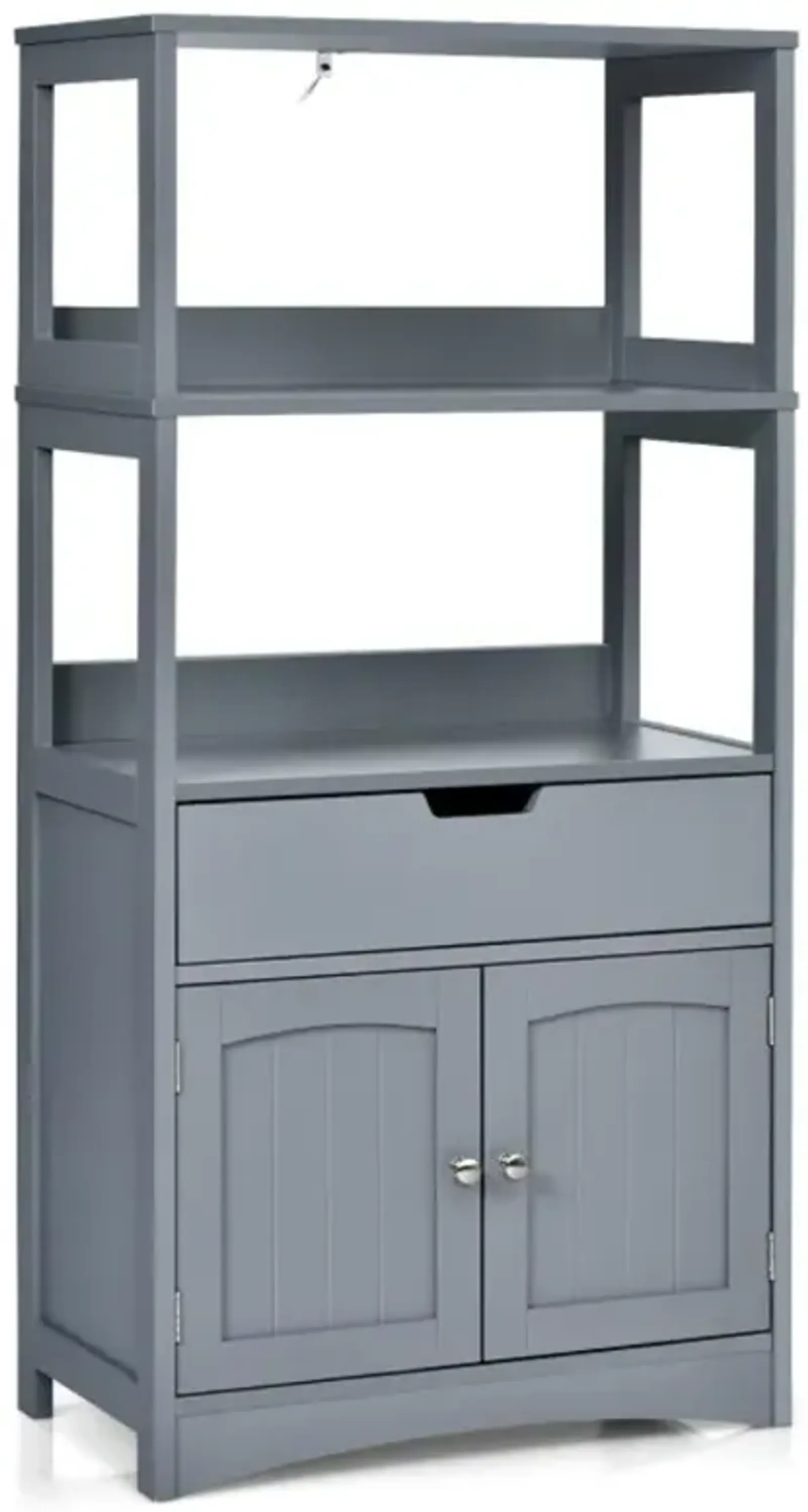 Hivvago Bathroom Storage Cabinet with Drawer and Shelf Floor Cabinet