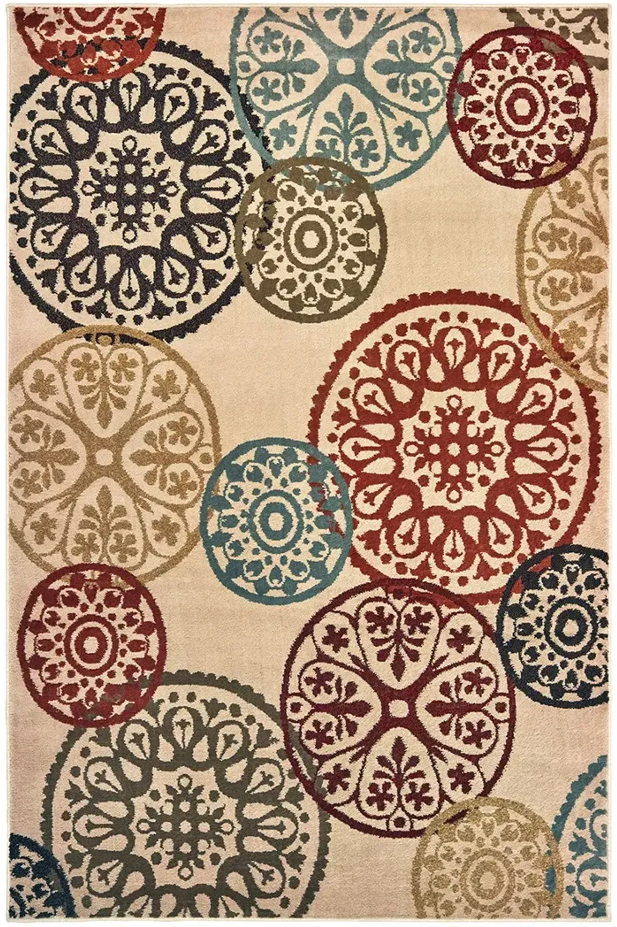 Laurel 5'3" x 7' Beige Rug