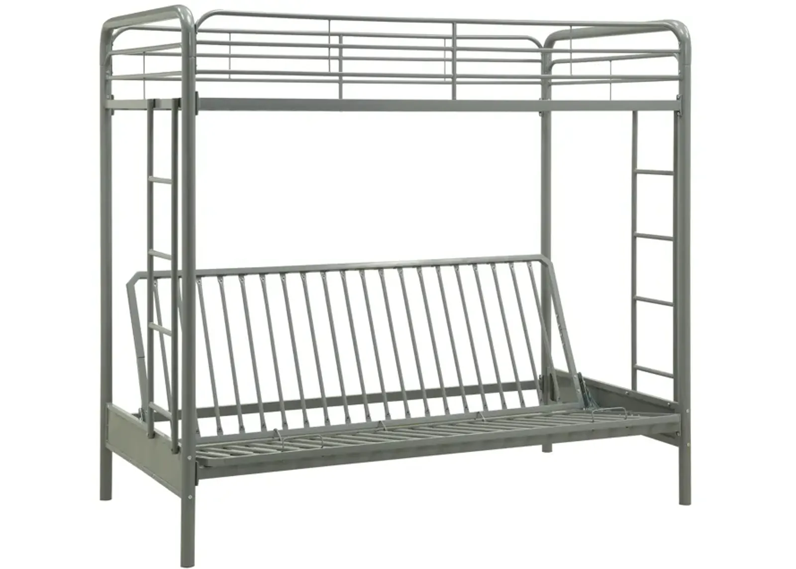 Atwater Living Metal Twin Over Futon Bunk Bed