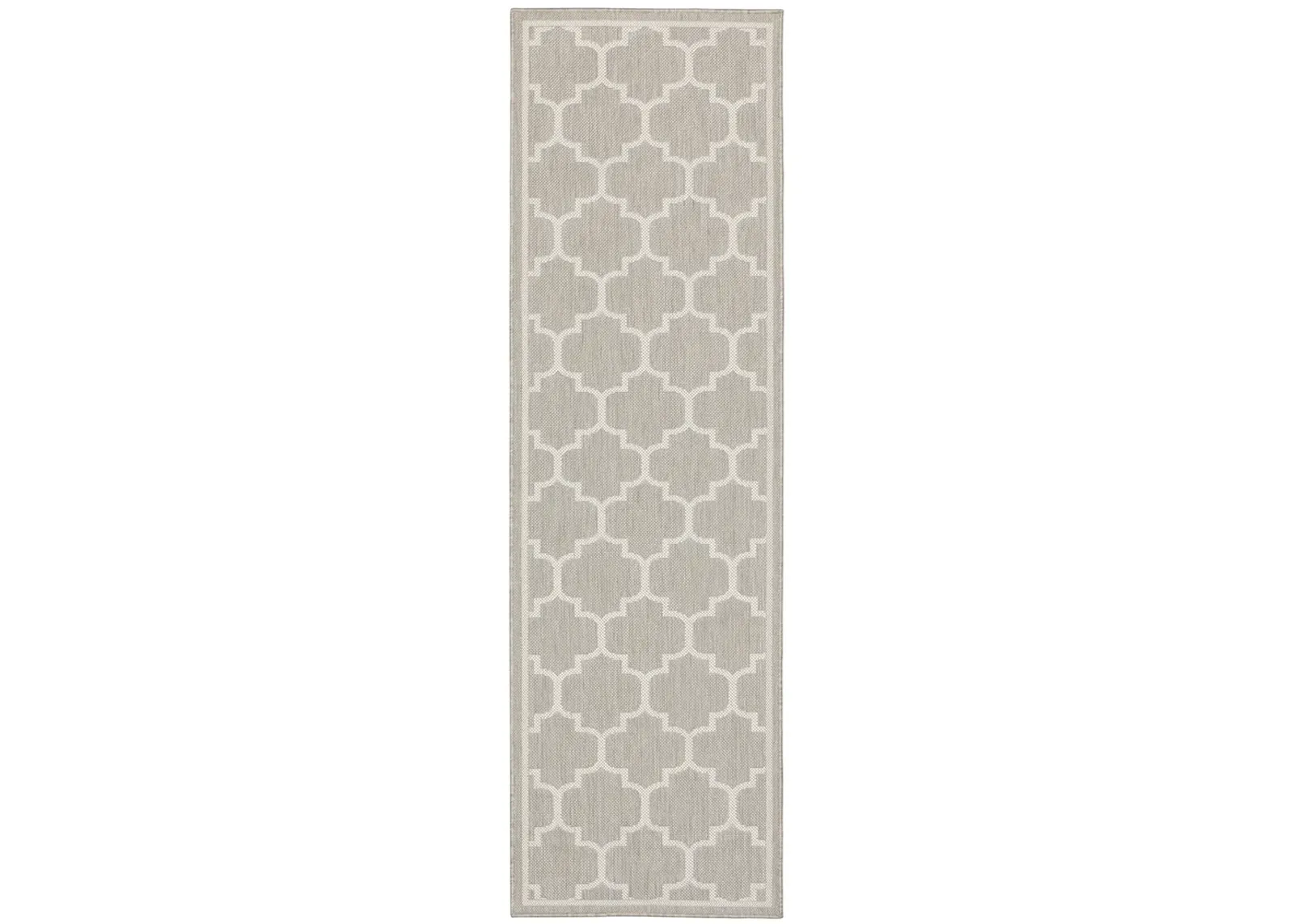 Portofino 1'10" x 7'3" Grey Rug