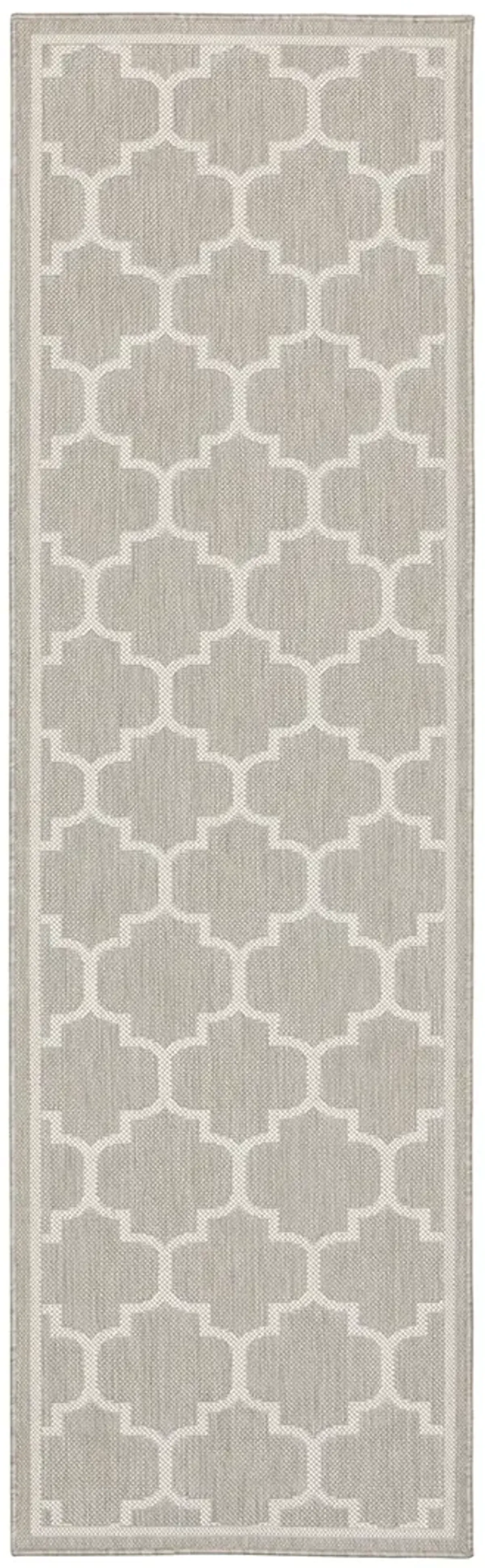 Portofino 1'10" x 7'3" Grey Rug