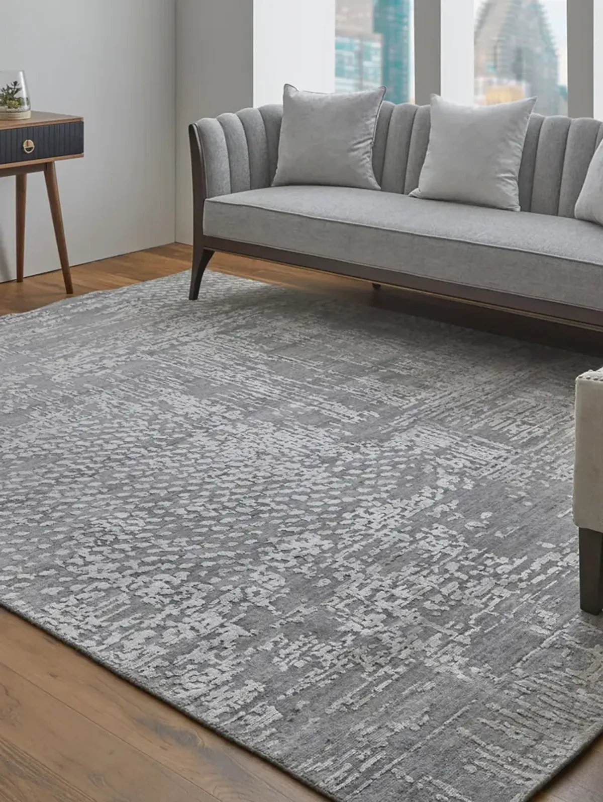 Eastfield 69A9F 4' x 6' Gray Rug