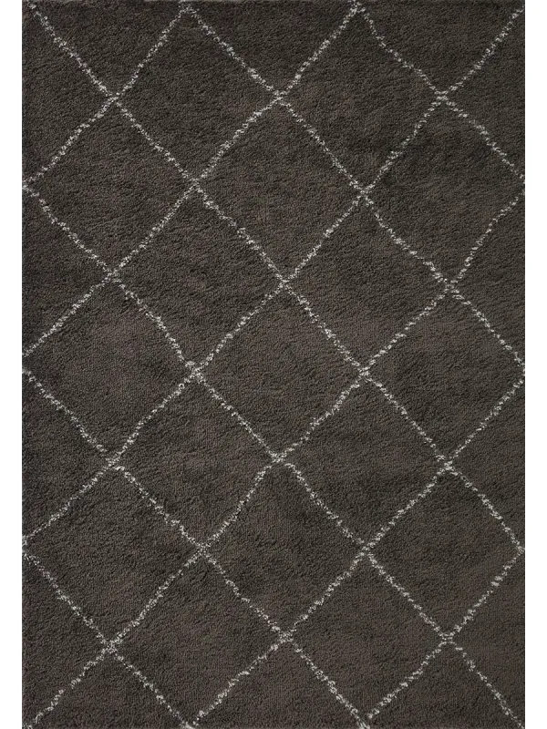Bliss BLS04 Bark/Grey 5'3" x 7'6" Rug