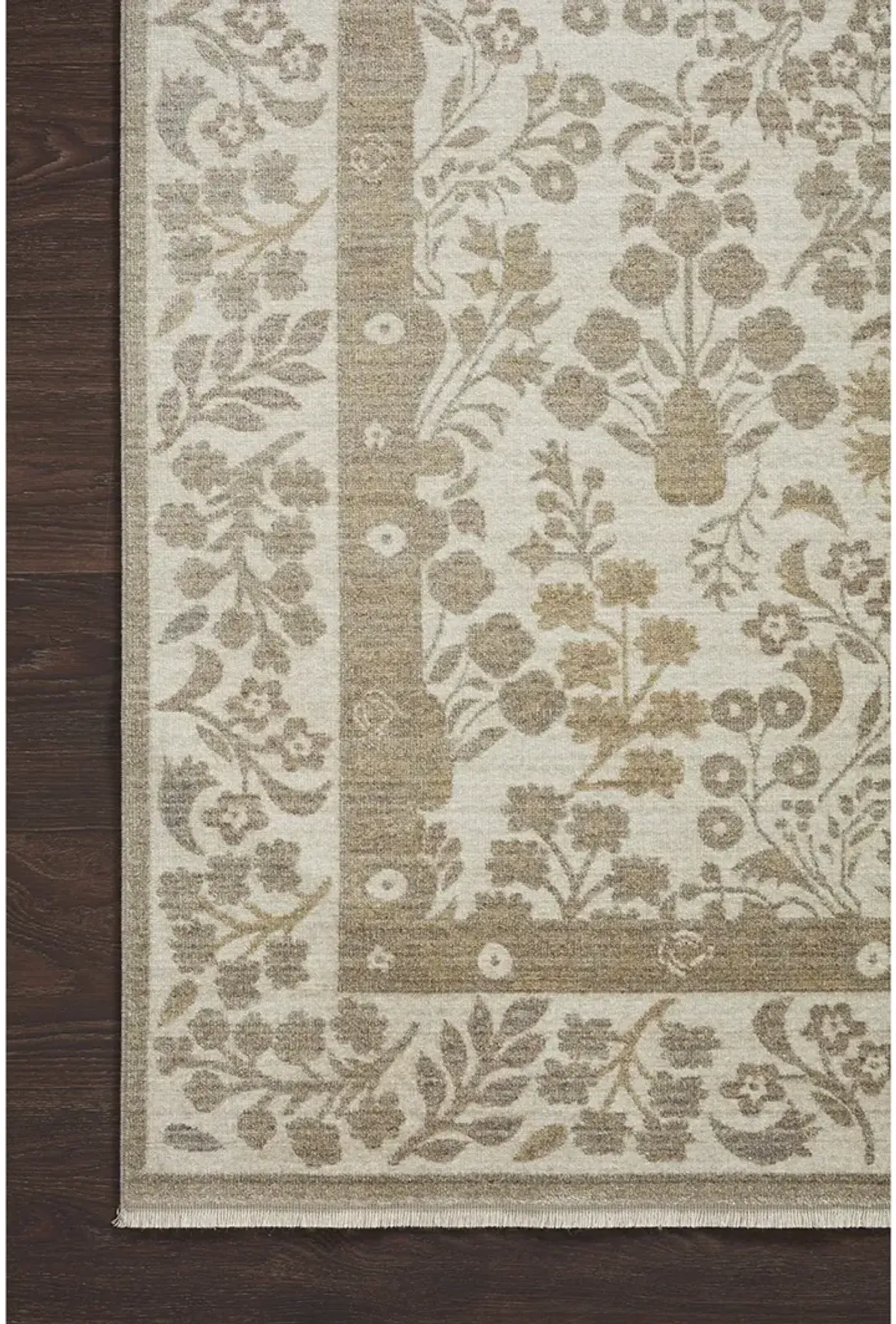 Holland HLD02 Khaki 3'7" x 5'1" Rug by Rifle Paper Co.