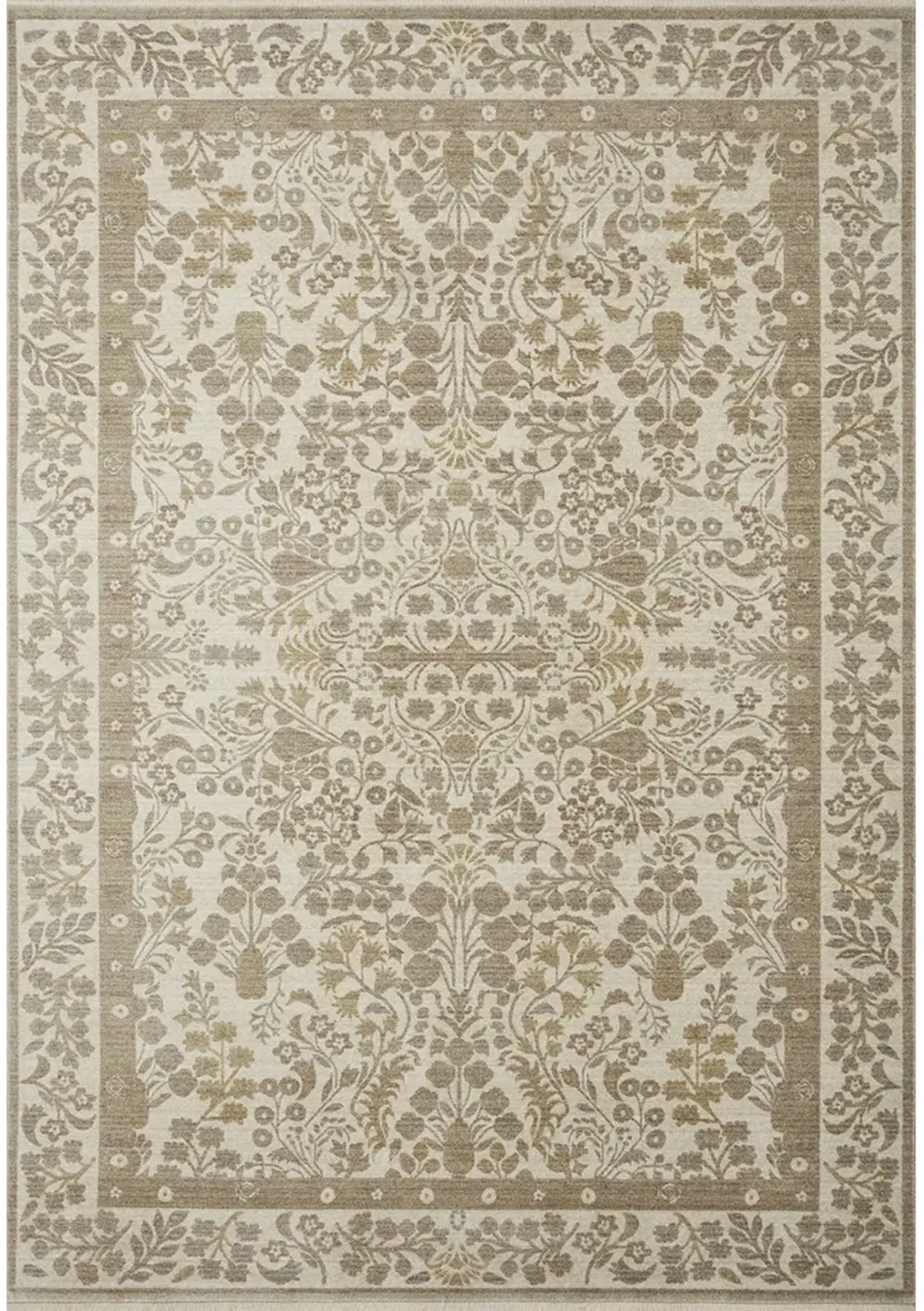 Holland HLD02 Khaki 3'7" x 5'1" Rug by Rifle Paper Co.