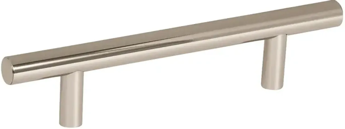 Amerock | Cabinet Pull | Polished Nickel | 3-3/4 inch (96 mm) Center to Center | Bar Pulls | 1 Pack | Drawer Pull | Drawer Handl